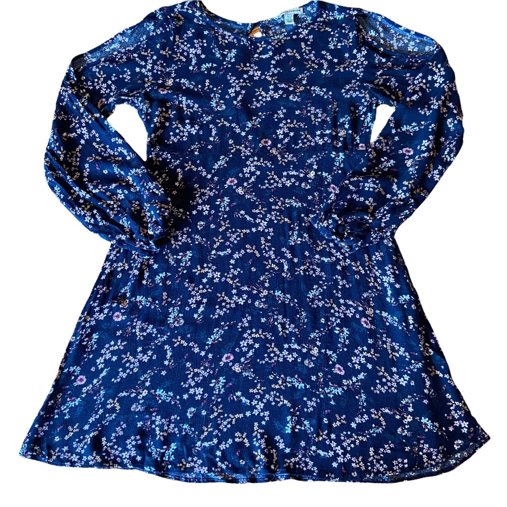 American Eagle Cold Shoulder Dress Size XSmall Floral Pattern